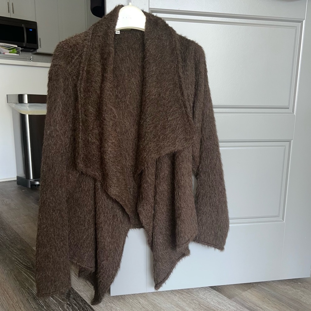 Peruvian Connection alpaca and wool slouchy cardigan style jacket - Picture 2 of 8